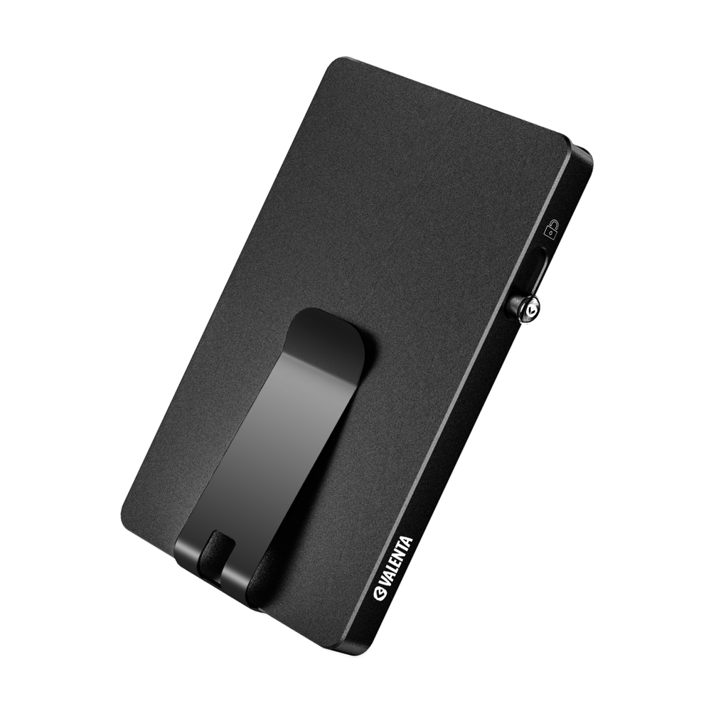 Cardprotector Aluminium Magsafe with Money Clip Black