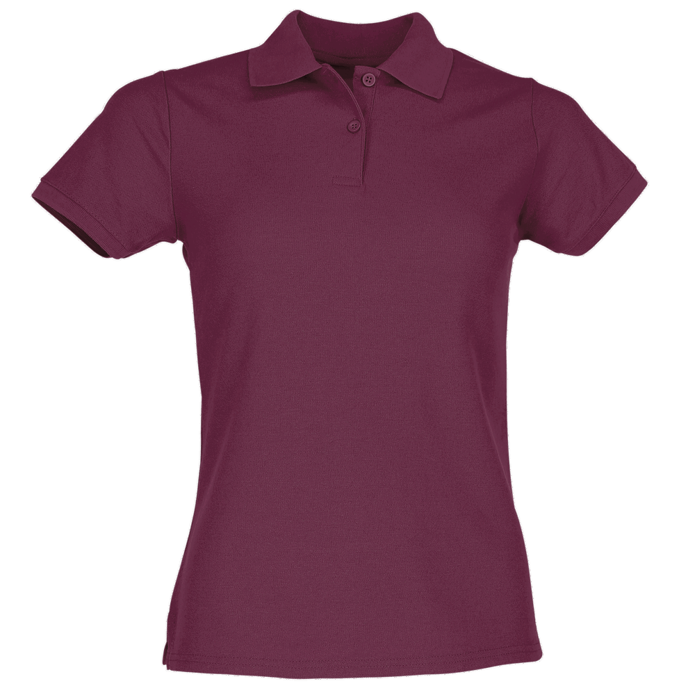 632120 - Dames 65/35 polo - Bordeaux