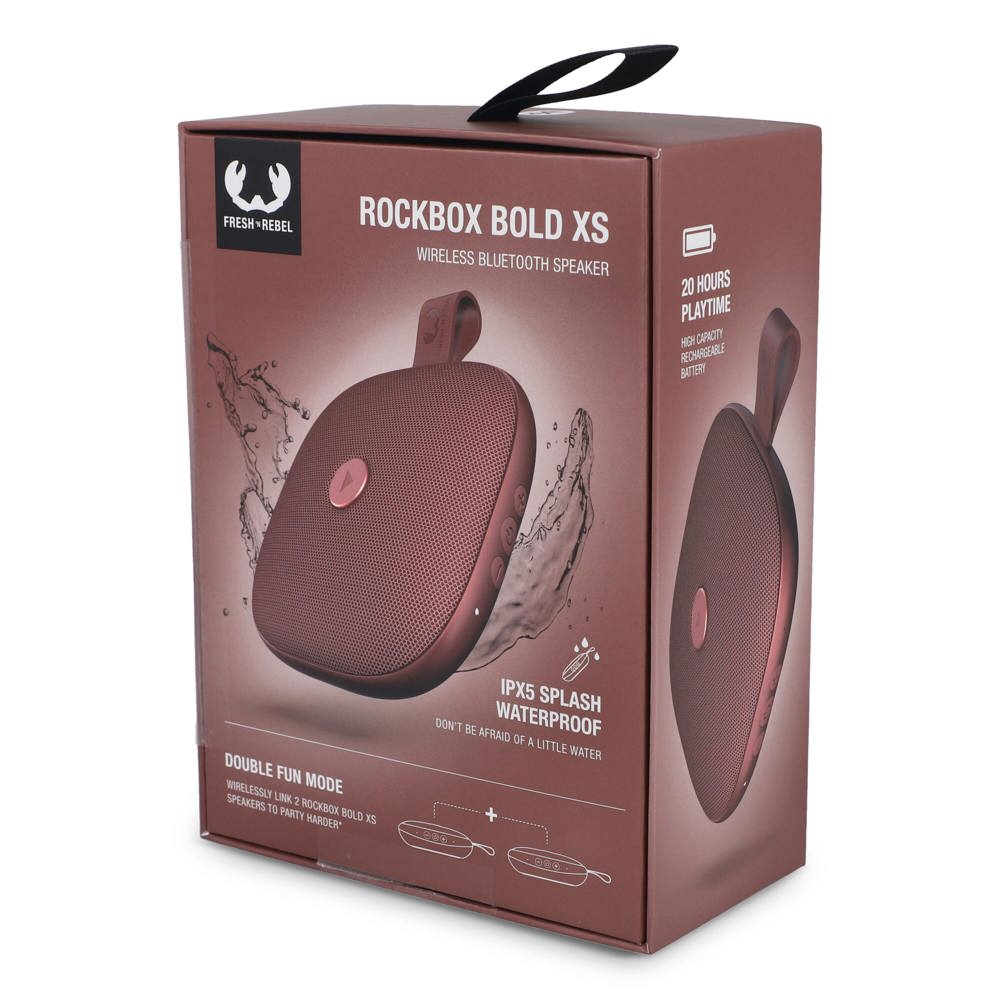 1RB5100 | Fresh 'n Rebel Rockbox Bold Xs splashproof TWS speaker 4W