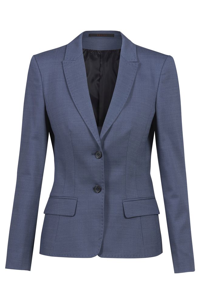 D blazer RF Modern 37.5 - 226 pinpoint middelblauw