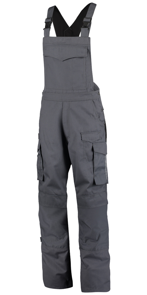 Amerikaanse Overall Russell - Donkergrijs / Zwart