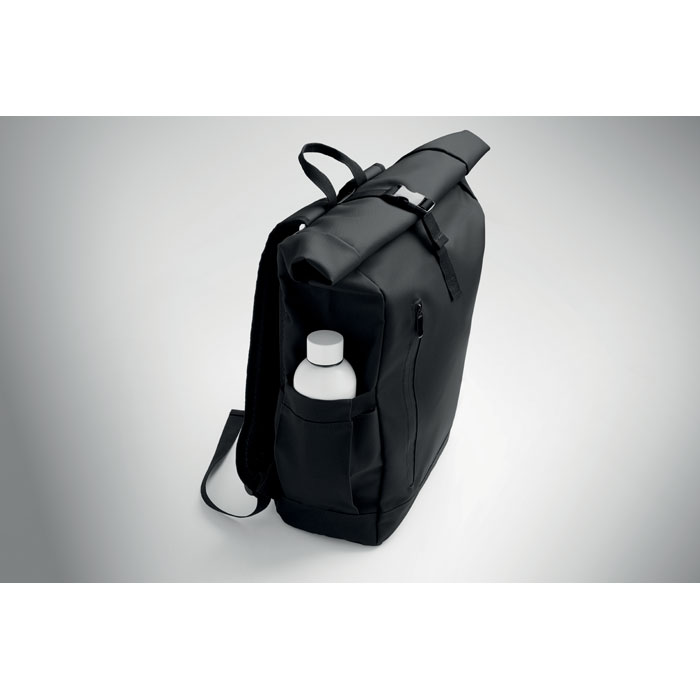 BANGKOK ROLL - Rolltop laptop rugzak 600D