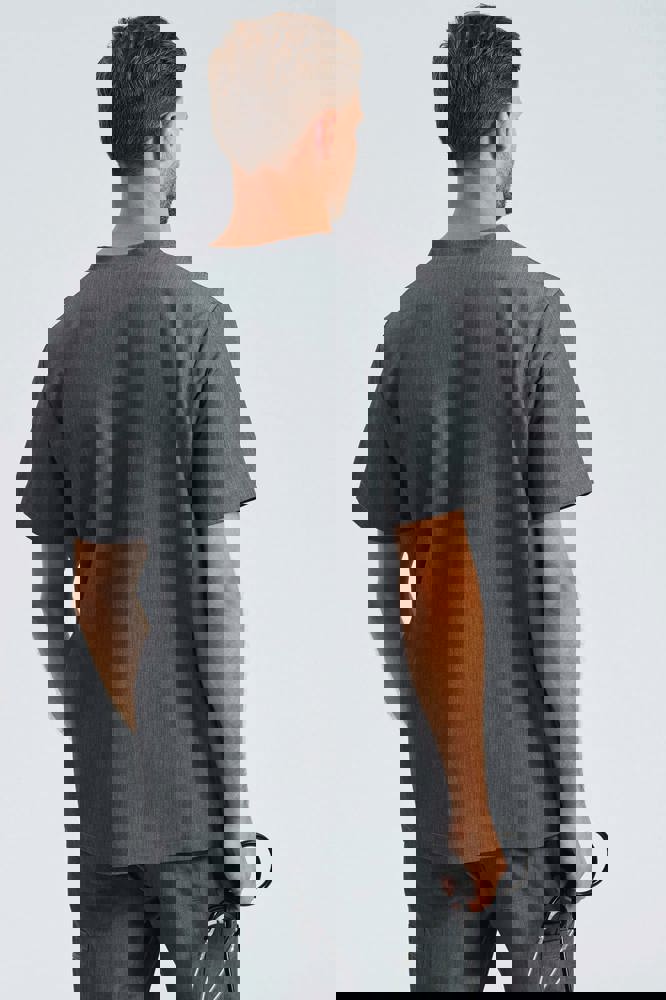 NN200 - Stretch tuniek met korte mouwen voor heren