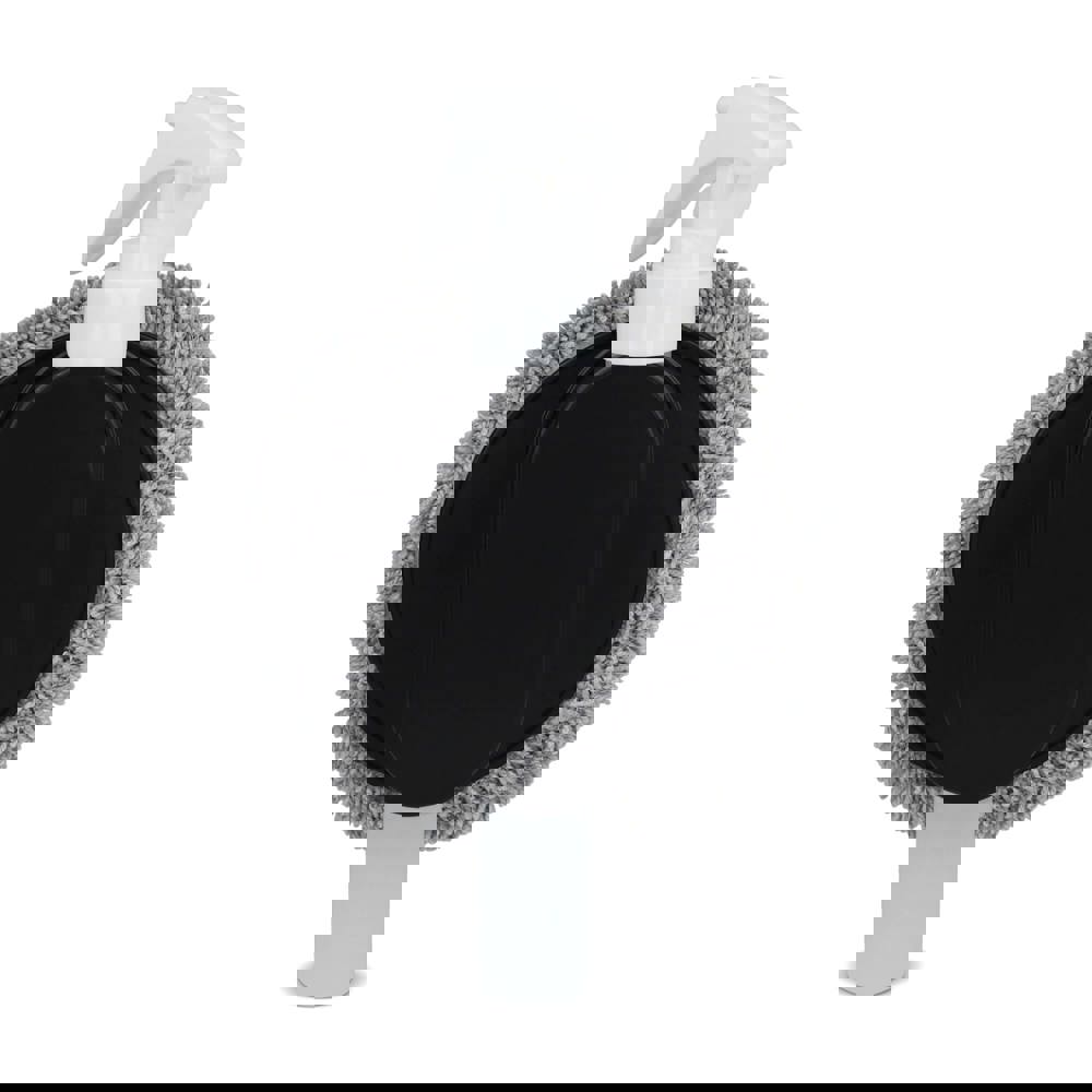 2-in-1 spray en schoonmaakdoek - Zwart