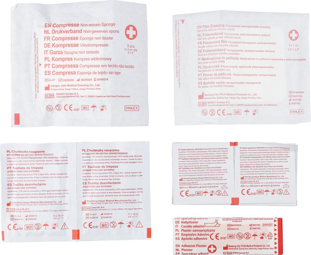 rPET (600D) polyester EHBO-set Kairo