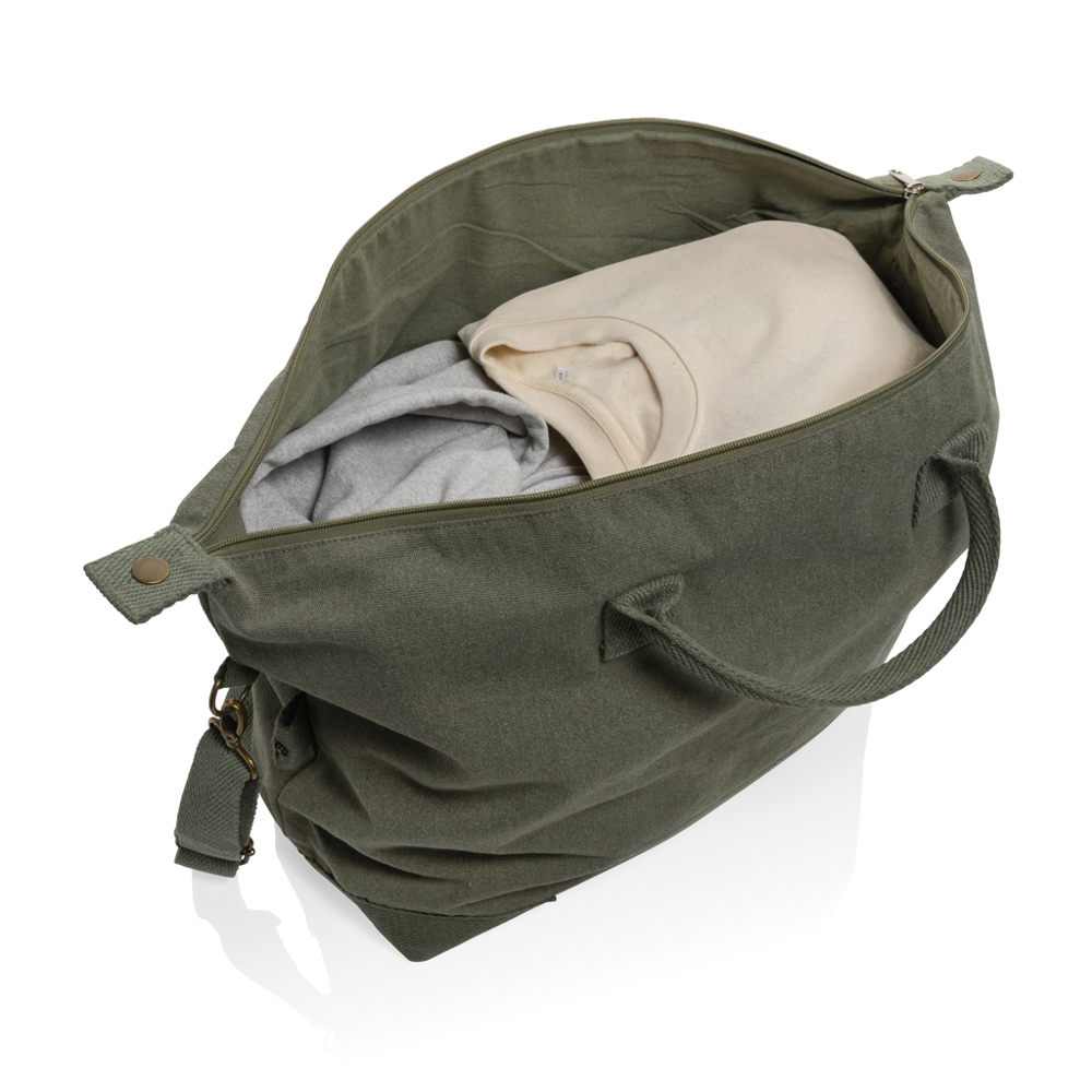 Kezar AWARE™ 500gsm gerecycled canvas deluxe weekendtas
