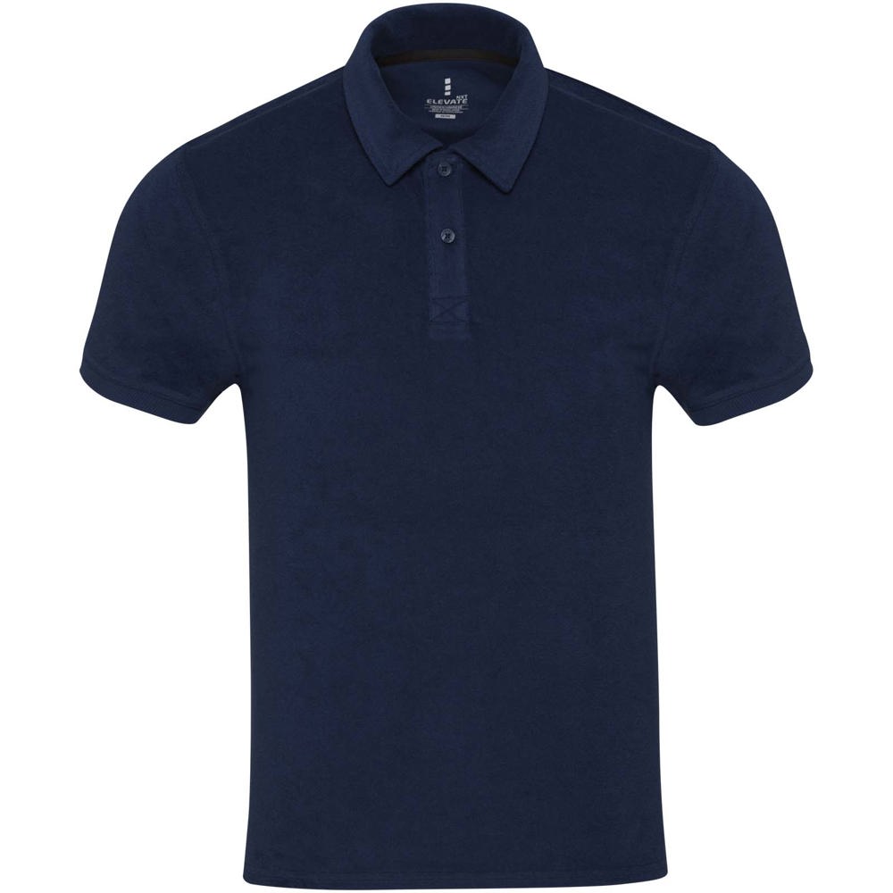 Akoya gerecyclede terry unisex polo