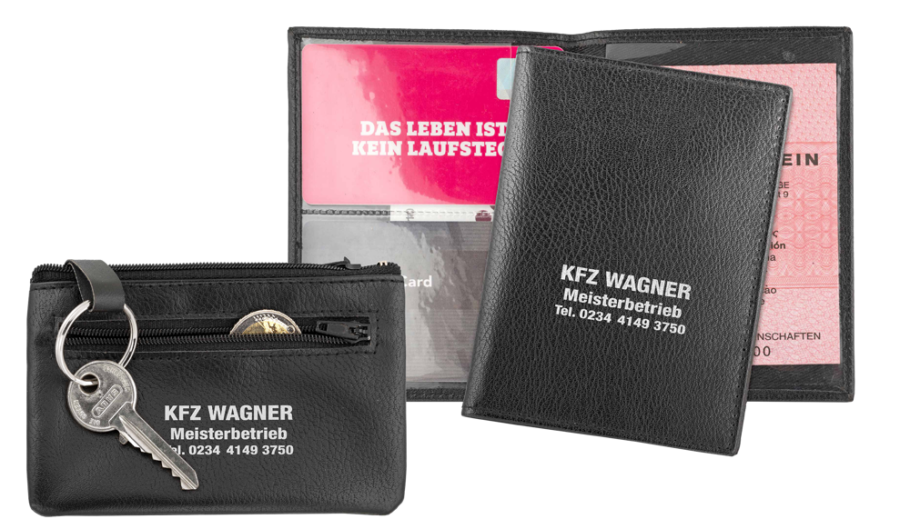 DUO MAXIM gemaakt van ID-kaart en sleuteletui