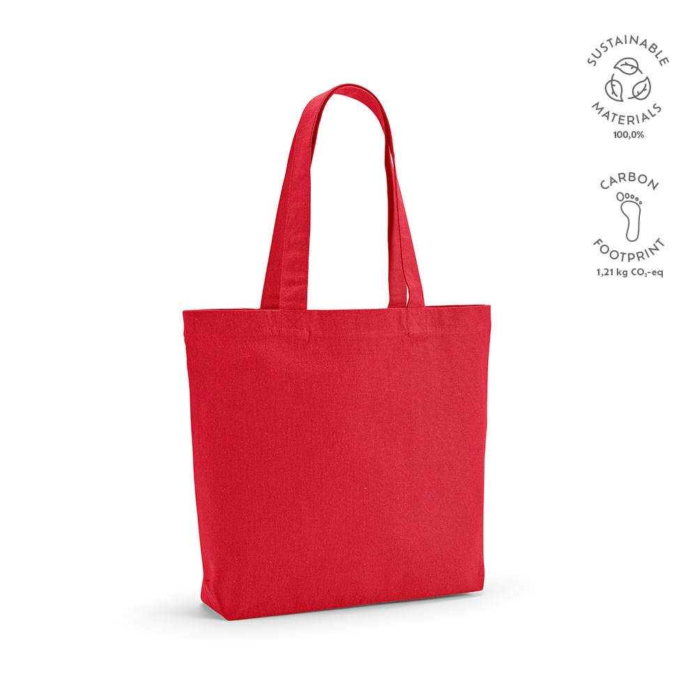 Aconcagua boodschappentas gerecycled katoen 280 gsm - Rood