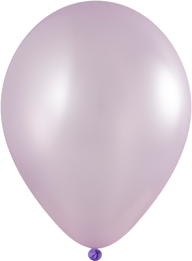 Ballonnen bedrukt 85/95 cm - Ø 33 cm - 11 inch - Lila Metallic (2670) (± PMS 527)