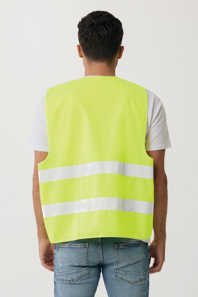 GRS gerecycled PET reflecterend veiligheidsvest