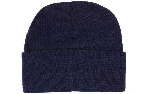 Acrylic Muts met Fleece voering (3059) - Navy