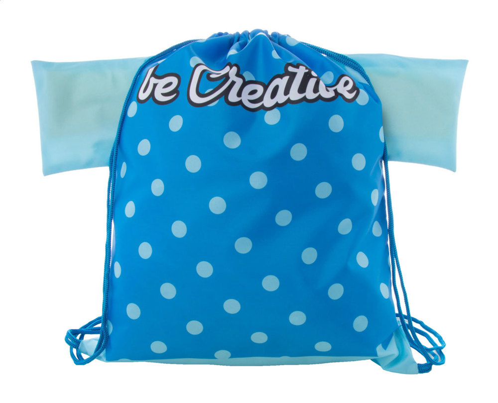 CreaDraw T - custom made trekkoord tas - Blauw