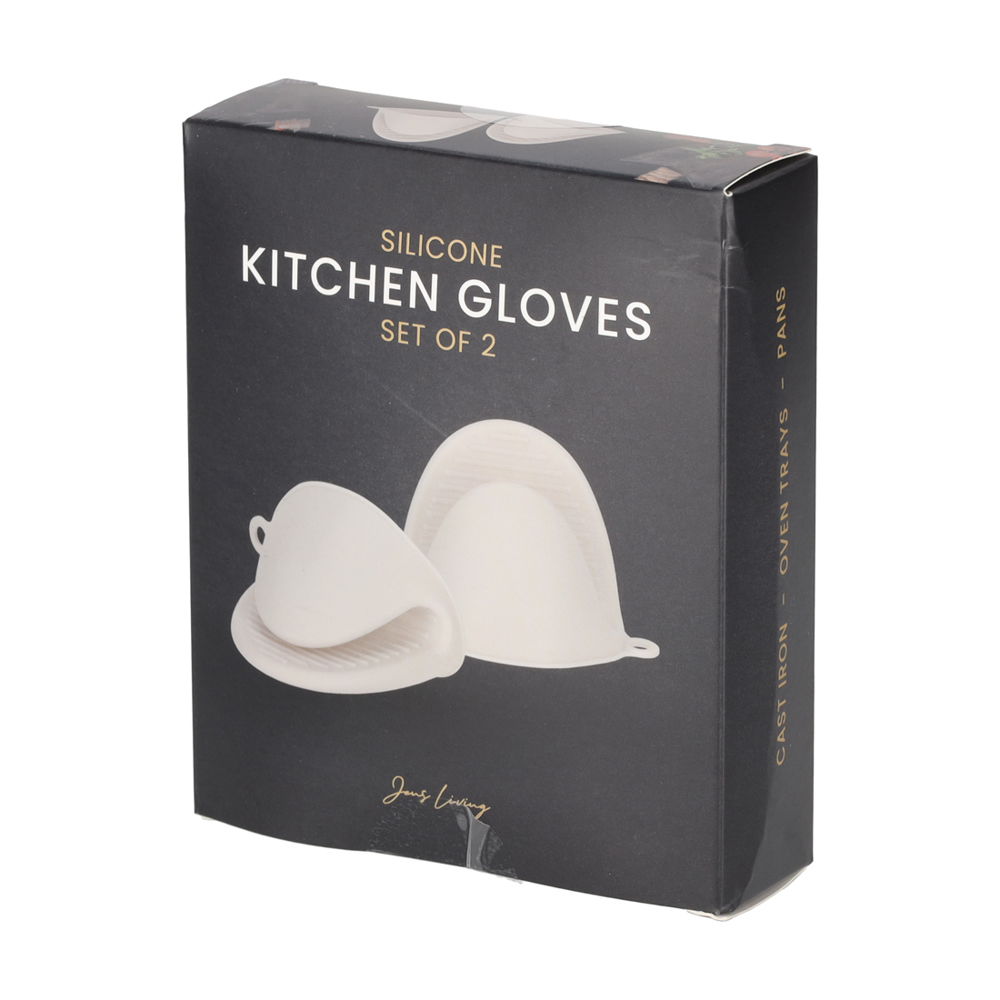 JENS Living Siliconen Ovenhandschoen Zand /2