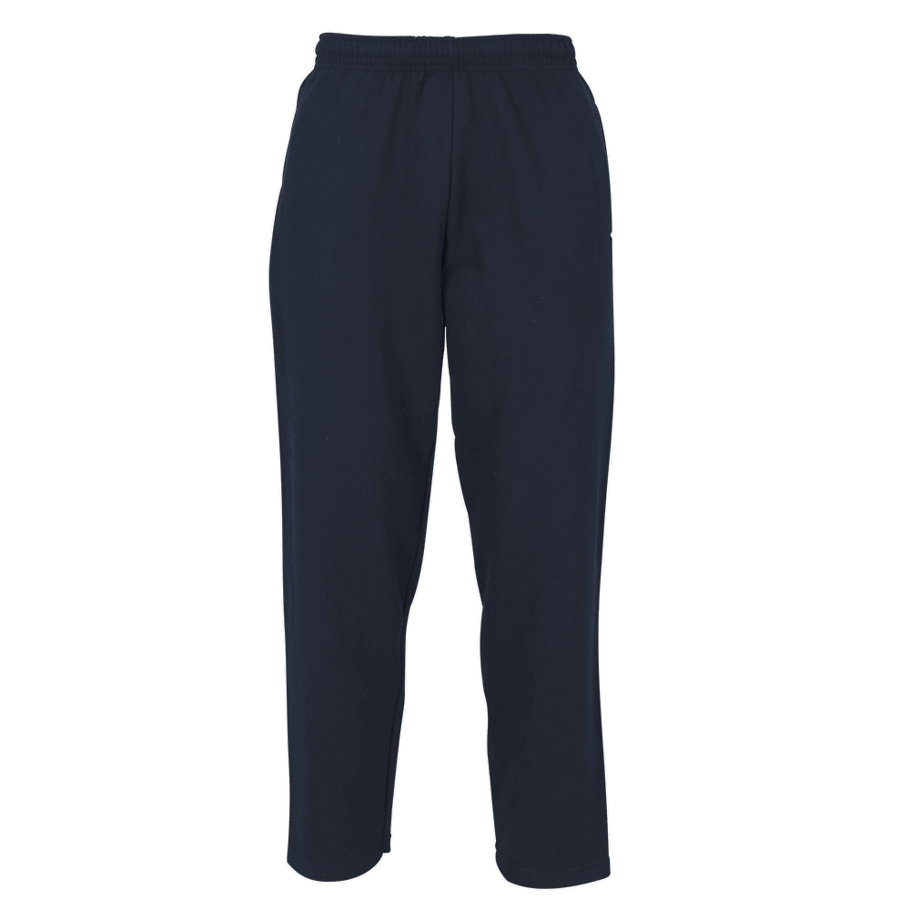 640320 - Klassieke joggingbroek met open zoom - diep marineblauw