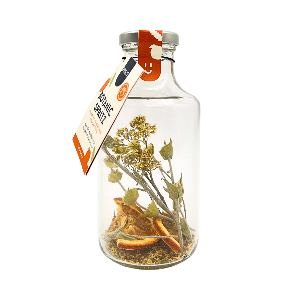 Botanic Spritz Mocktail | Orange Yarrah Elderflower | Alcoholvrij