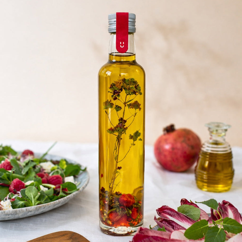 Vinaigrette | fles | Framboos, Granaatappel & Munt