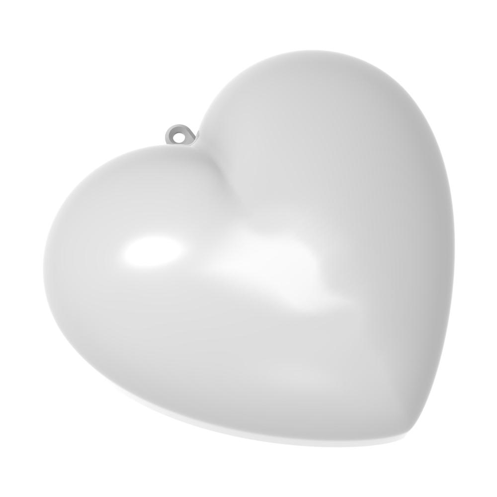 Deko-blik "Mini-Hart" - Wit