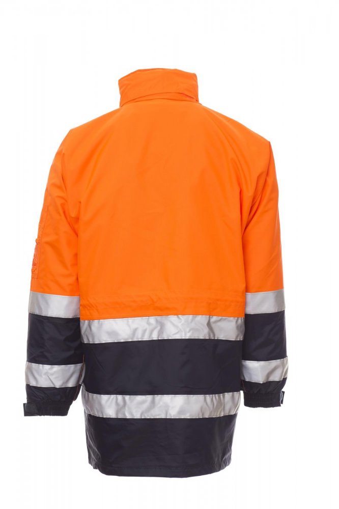 Security fluorescent orange/navy blue S