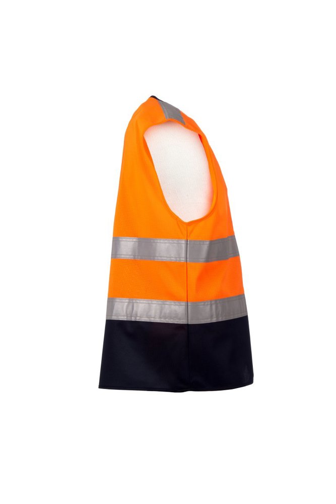 Ack Mesh fluorescent orange/navy blue XXL