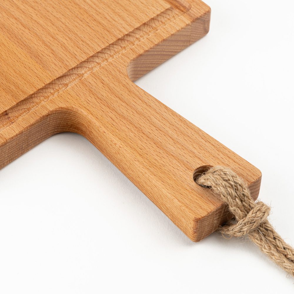 Borrelplank met handvat 49 x 17 cm