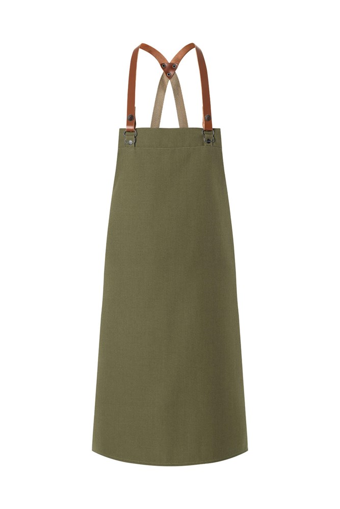 Bib Apron Green-Generation - Moss Green