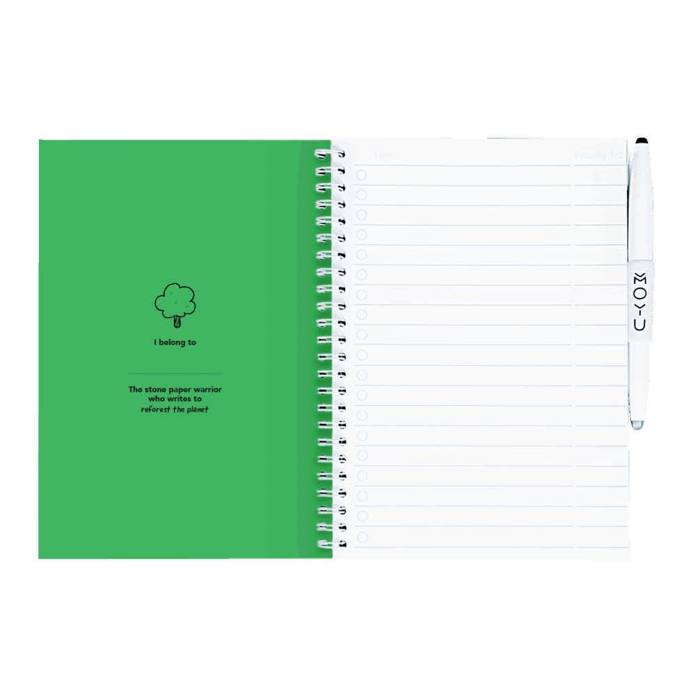 A5 notitieboek herschrijfbaar Premium hardcover