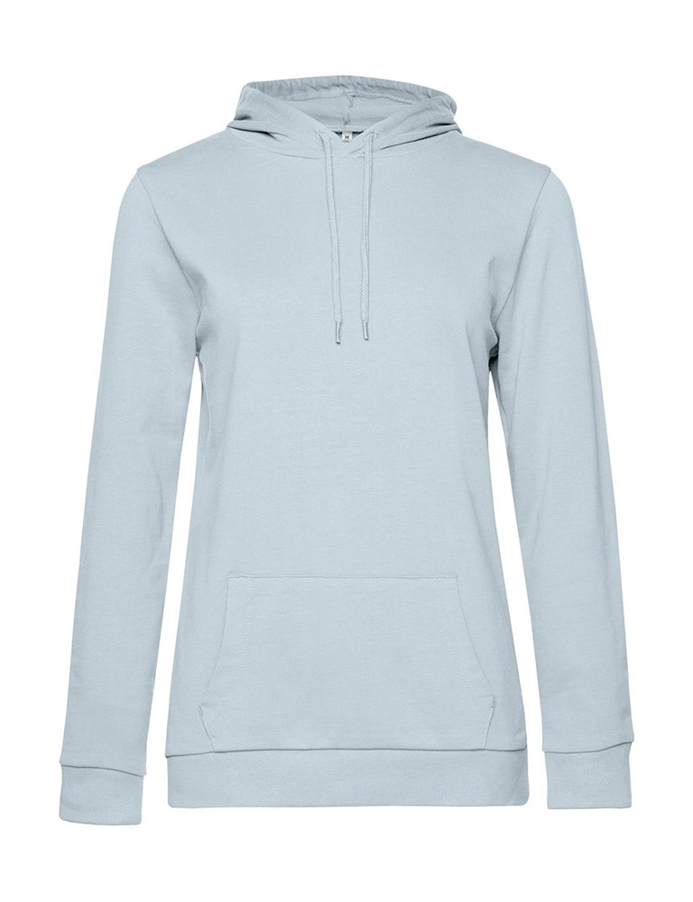#Hoodie /women French Terry - Pure Sky
