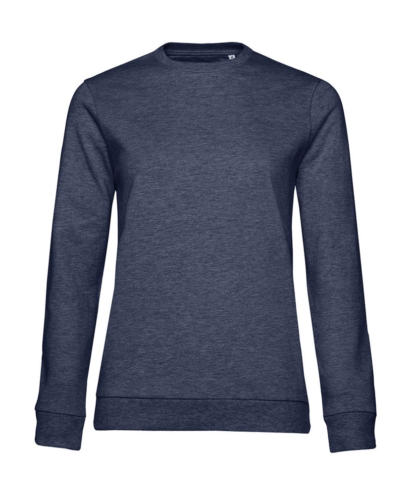 #Set In /women French Terry - Heather Navy
