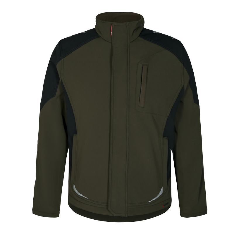 Engel Galaxy Softshell Jacket - Forest Green/Black