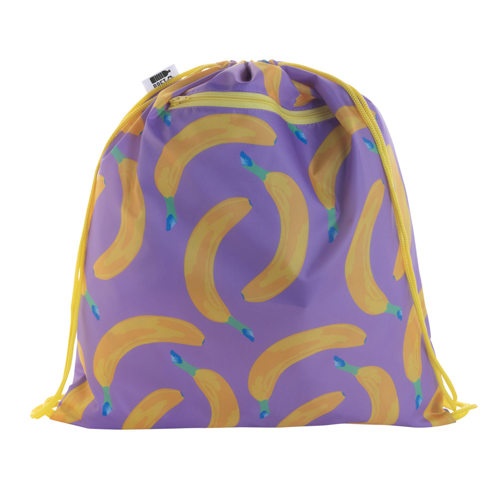 CreaDraw RFID RPET - custom made trekkoordtas - Geel