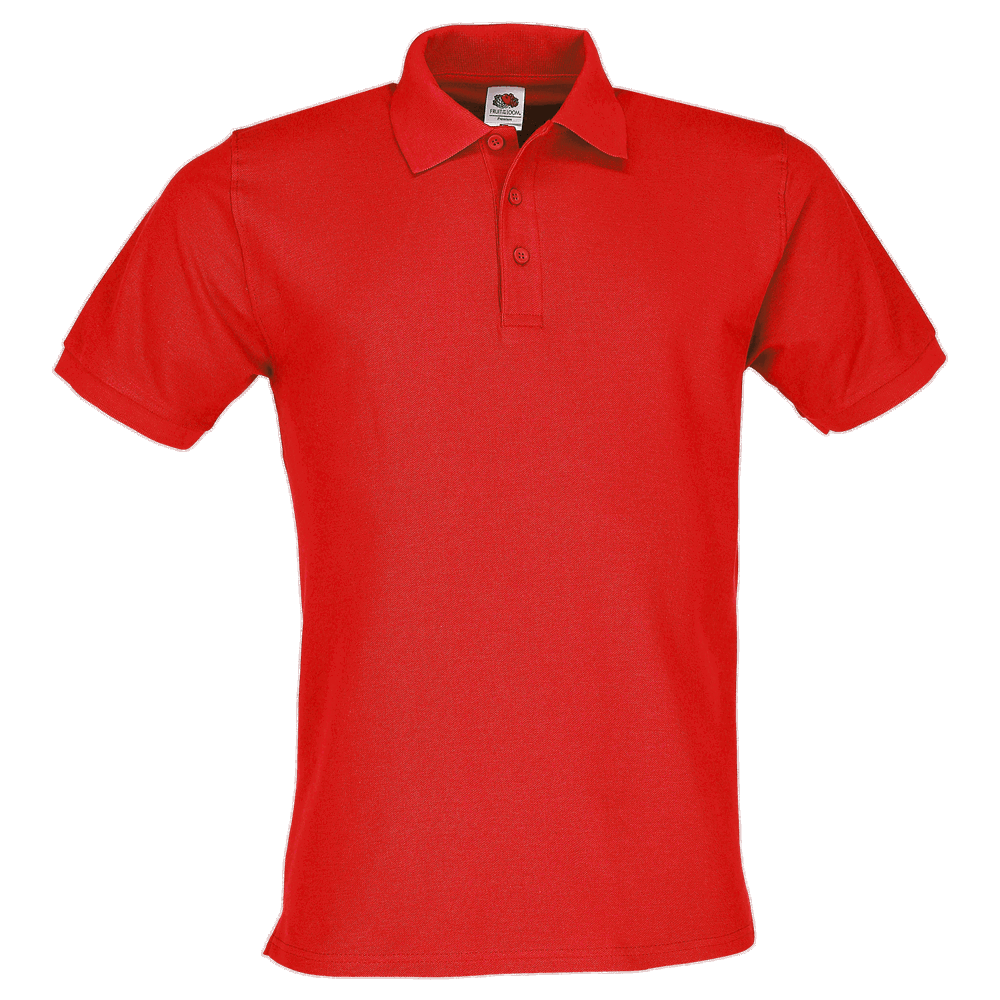 632180 - Premium polo - Rood