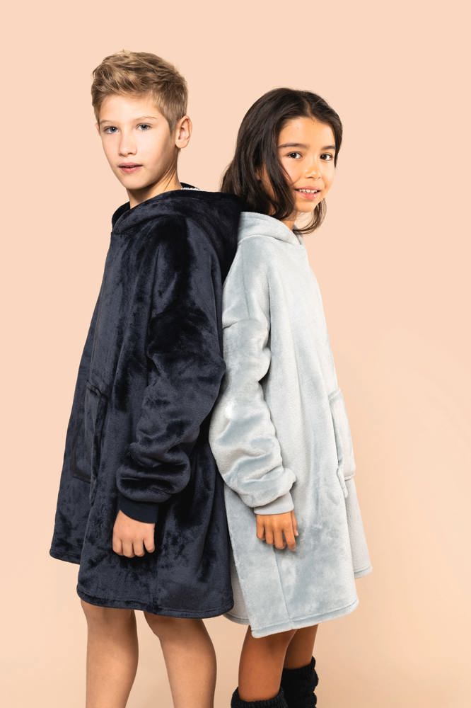 K430 - Kinder poncho plaid