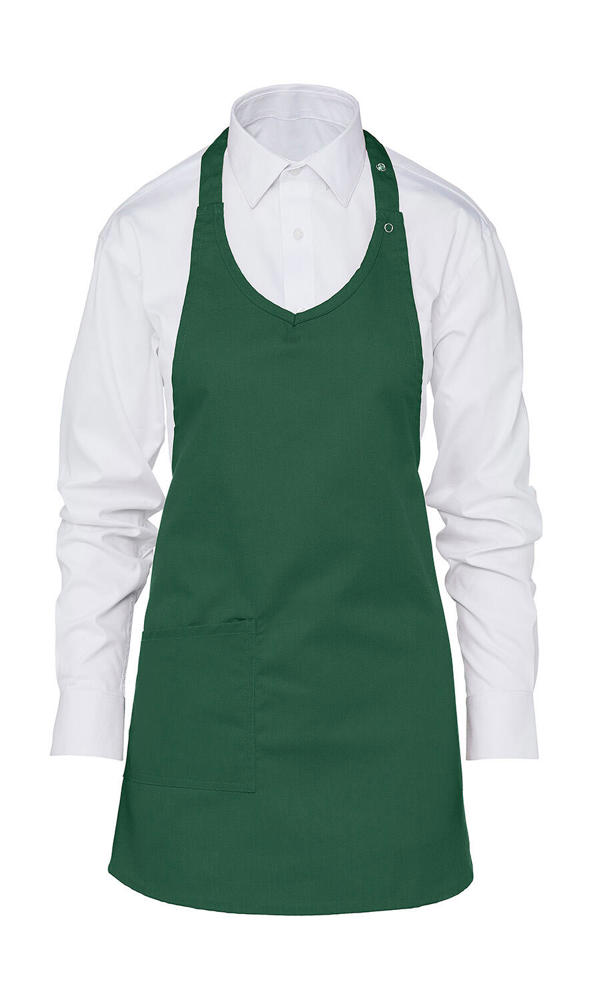 BERN Women’s Bib Apron - Bottle green