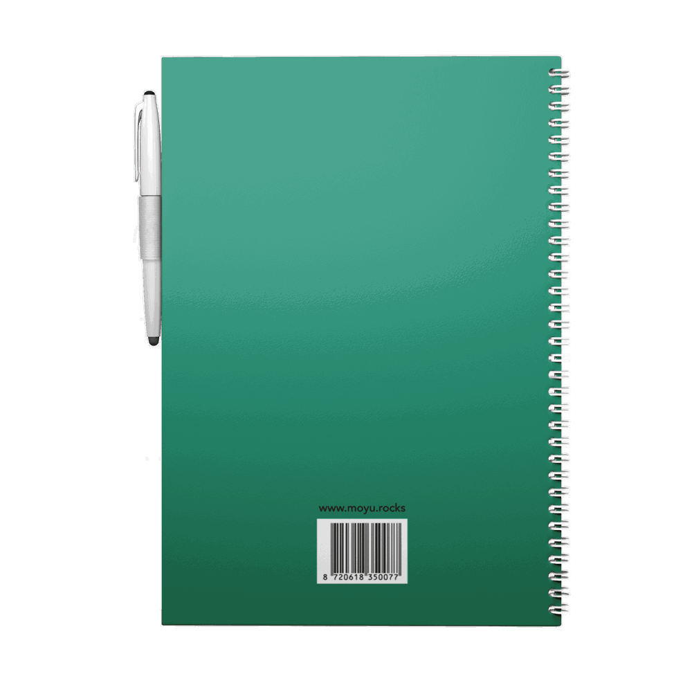 A4 notitieboek herschrijfbaar Hardcover