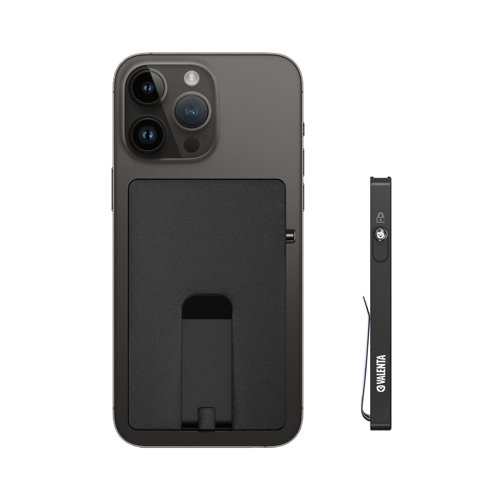 Cardprotector Aluminium Magsafe with Money Clip Black