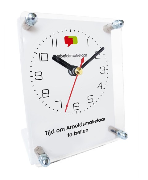 Bureauklokje metaal