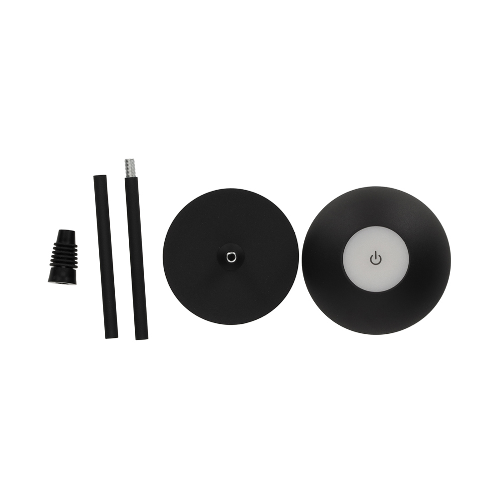 JENS Living 3-in-1 LED Touch Lamp Zwart